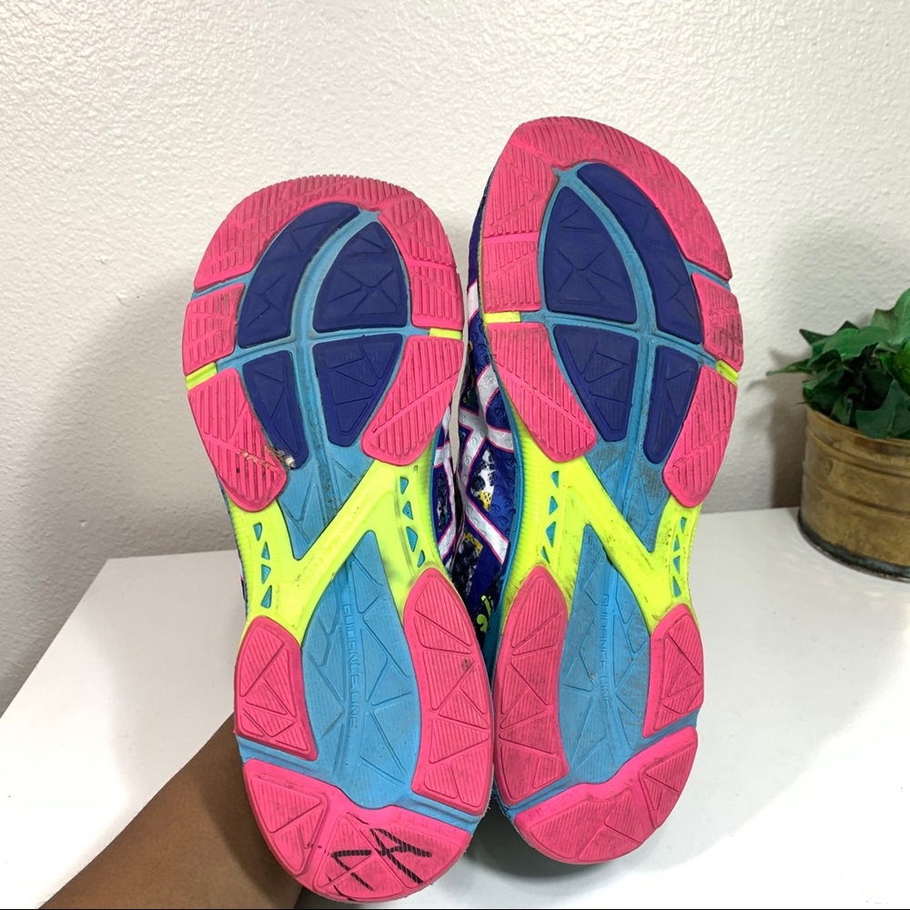 ASICS Gel Noosa Tri 11 Running Shoes Blue Pink - Picture 7 of 11